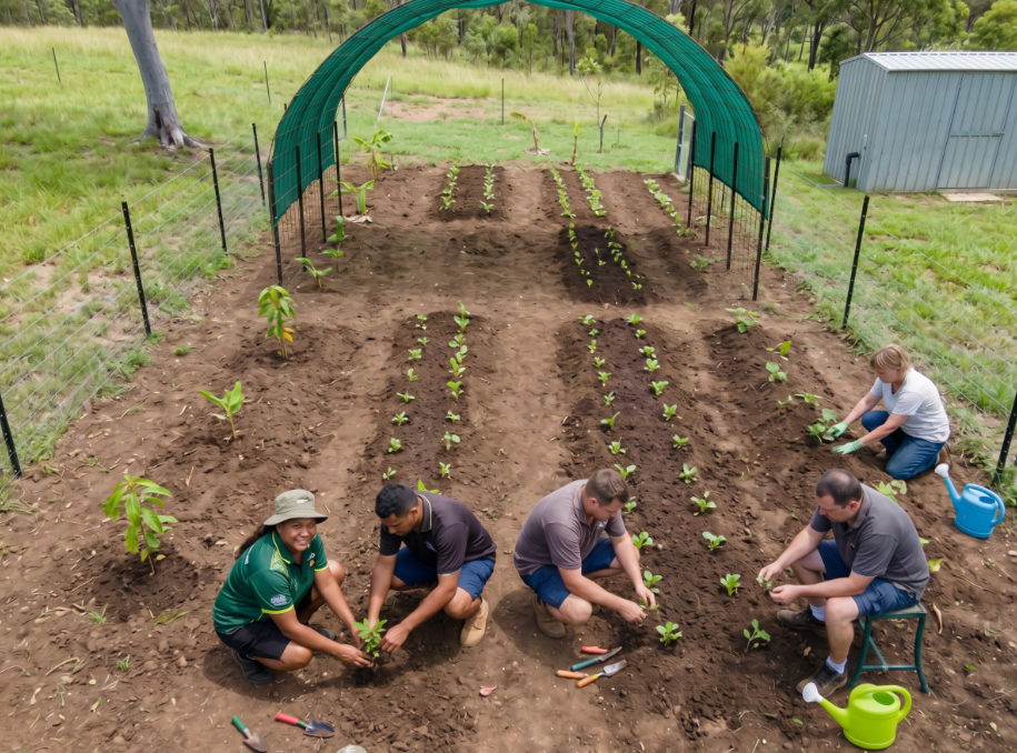 Community Gardens & Plantation